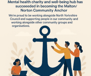 Next Steps Mental health and well being hub becomes community Anchor .