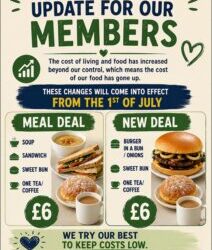 New Meal Deal Arriving Soon…….
